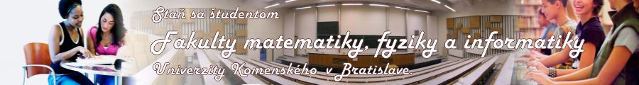 Staň sa študentom FMFI UK